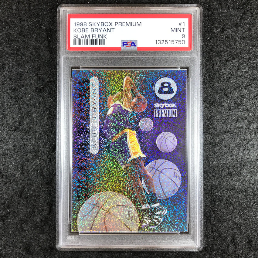 1998 Skybox Premium KOBE BRYANT Slam Funk #1 PSA 9 (750)