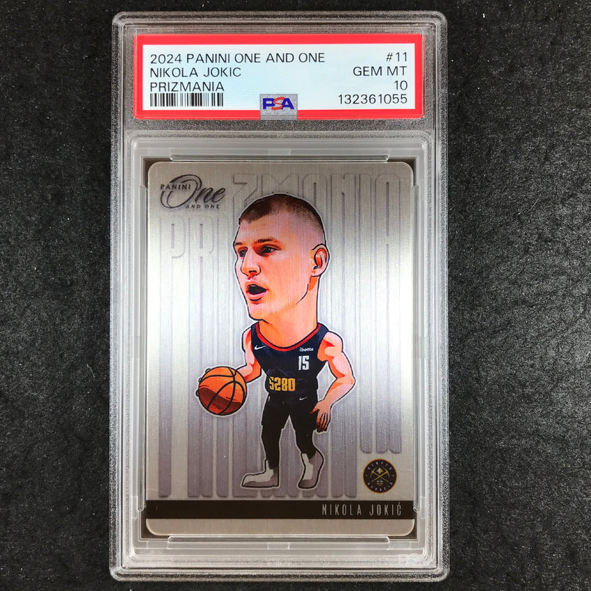 2024-25 One and One NIKOLA JOKIC Prizmania SSP #11 PSA 10 (055)