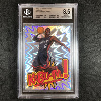 2013-14 Innovation LEBRON JAMES Kaboom SSP #18 BGS 8.5 (001)