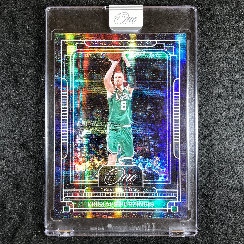 2024-25 One and One KRISTAPS PORZINGIS Base Black 1/1 #46