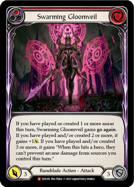 Swarming Gloomveil - EVR105 - Majestic Everfest 1st Edition