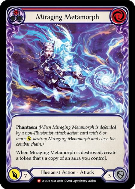 RAINBOW FOIL Miraging Metamorph - EVR139 - Majestic Everfest 1st Edition