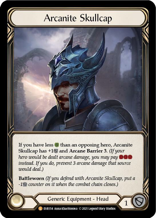 Arcanite Skullcap - EVR154 - Legendary Everfest 1st Edition