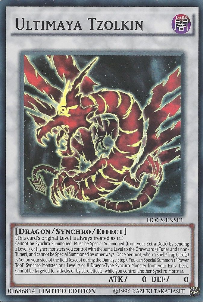 Ultimaya Tzolkin - (DOCS-ENSE1) - Super Rare  Limited