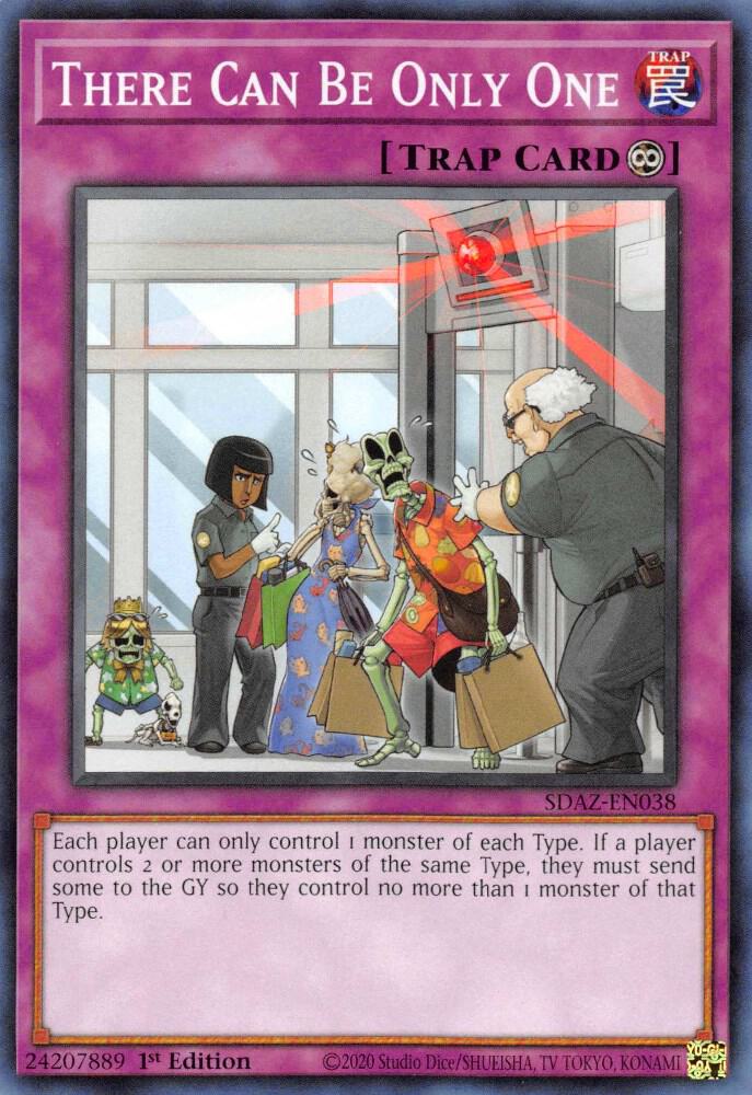 [ US PRINT ] There can be Only One - SDAZ-EN038 - Common 1st Edition