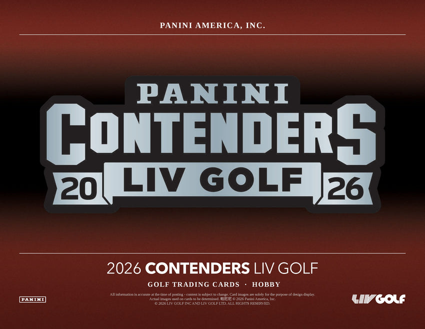 2026 Panini Contenders LIV Golf Hobby Box (Pre Order)