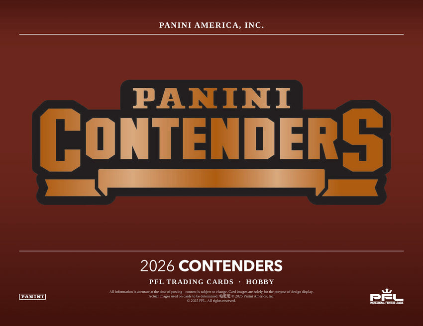 2026 Panini Contenders Professional Fighters League PFL Hobby Box (Pre Order)