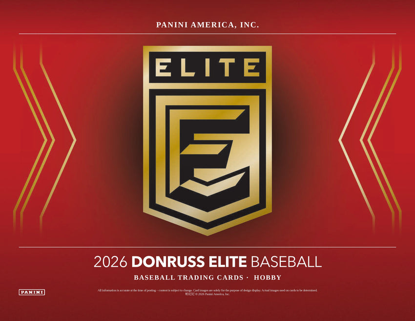 2026 Panini Donruss Elite Baseball Hobby Box (Pre Order)