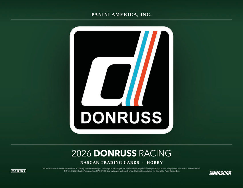 2026 Panini Donruss Racing Hobby Box
