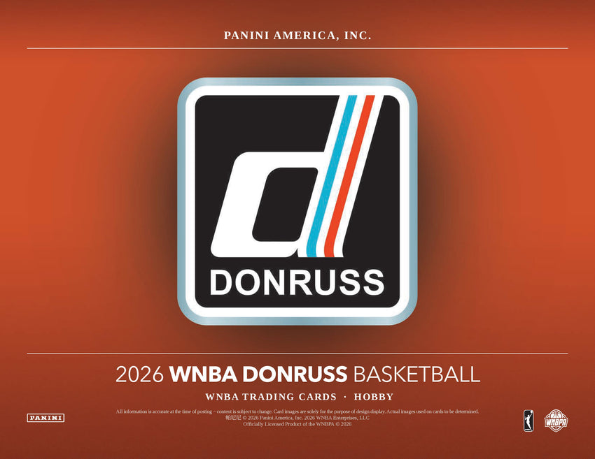 2026 Panini Donruss WNBA Basketball Hobby Box (Pre Order)