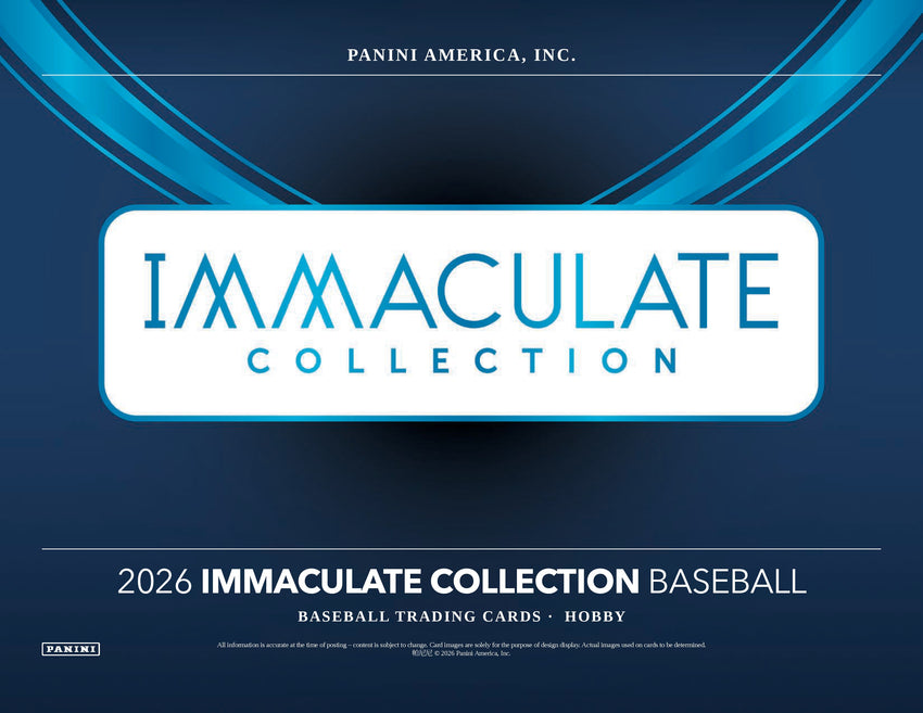2026 Panini Immaculate Baseball Hobby Box (Pre Order)