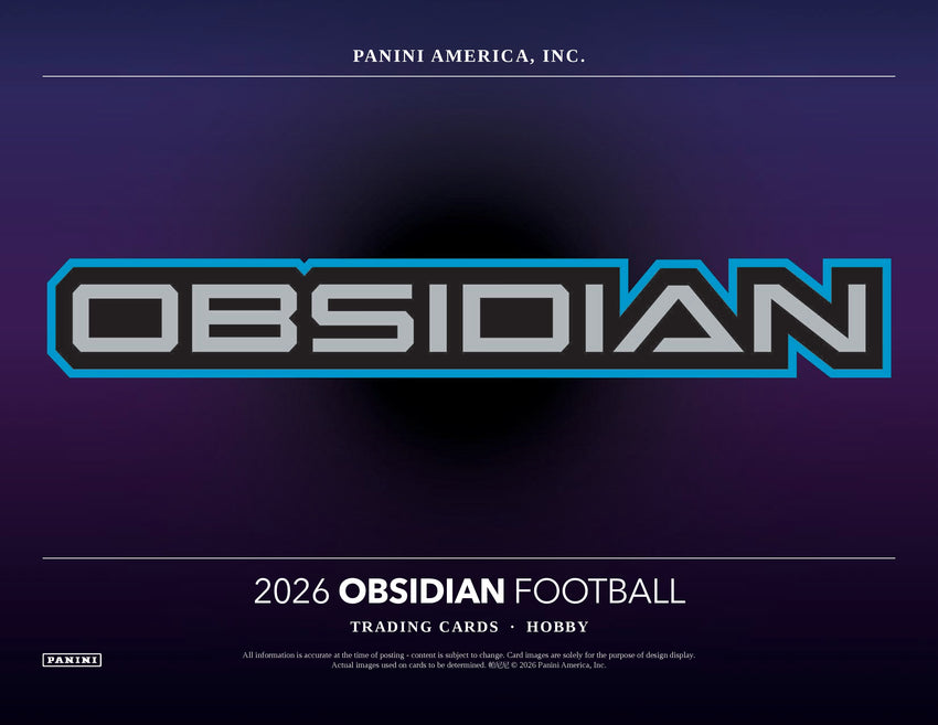 2026 Panini Obsidian Football Hobby Box (Pre Order)-Cherry Collectables