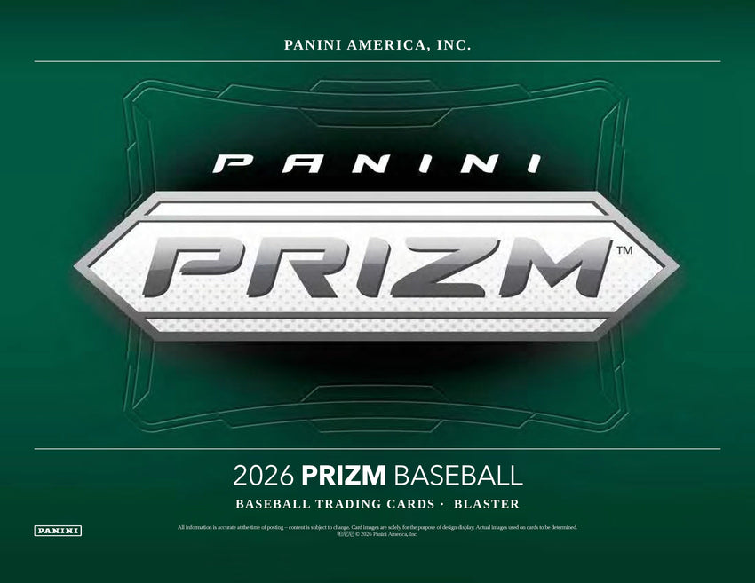 2026 Panini Prizm Baseball Blaster Box
