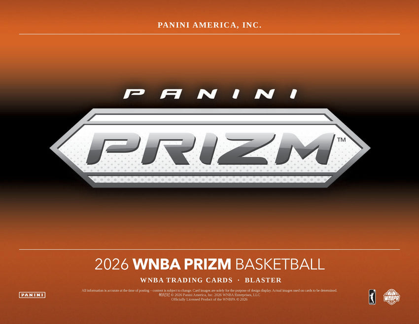 2026 Panini Prizm WNBA Basketball Blaster Box
