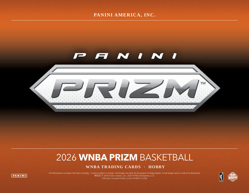 2026 Panini Prizm WNBA Basketball Hobby Box (Pre Order)
