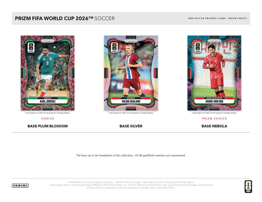 2026 Panini Prizm FIFA World Cup Soccer Choice Box (Pre Order)