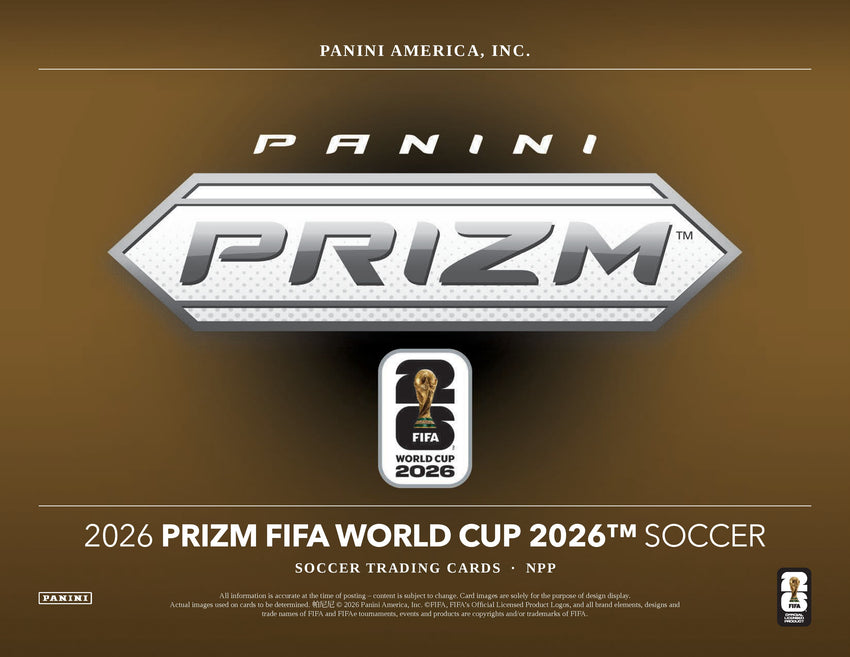 2026 Panini Prizm FIFA World Cup Soccer Mega Box