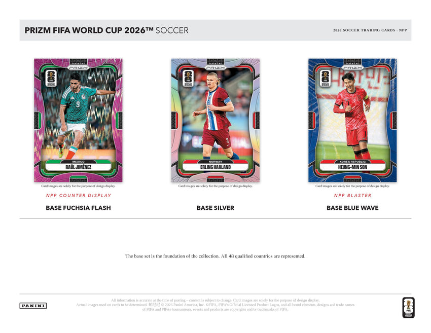 2026 Panini Prizm FIFA World Cup Soccer Mega Box