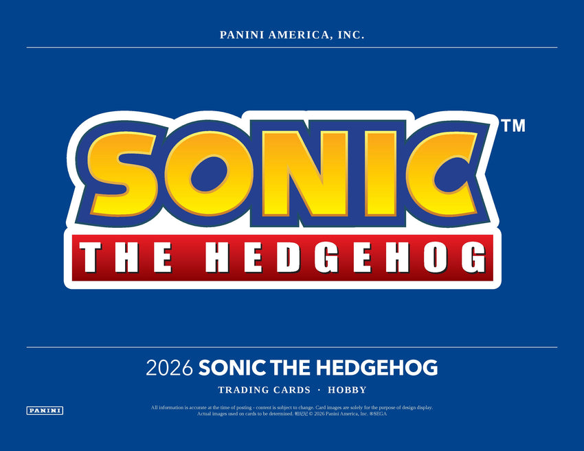 2026 Panini Sonic the Hedgehog Hobby Box (Pre Order)