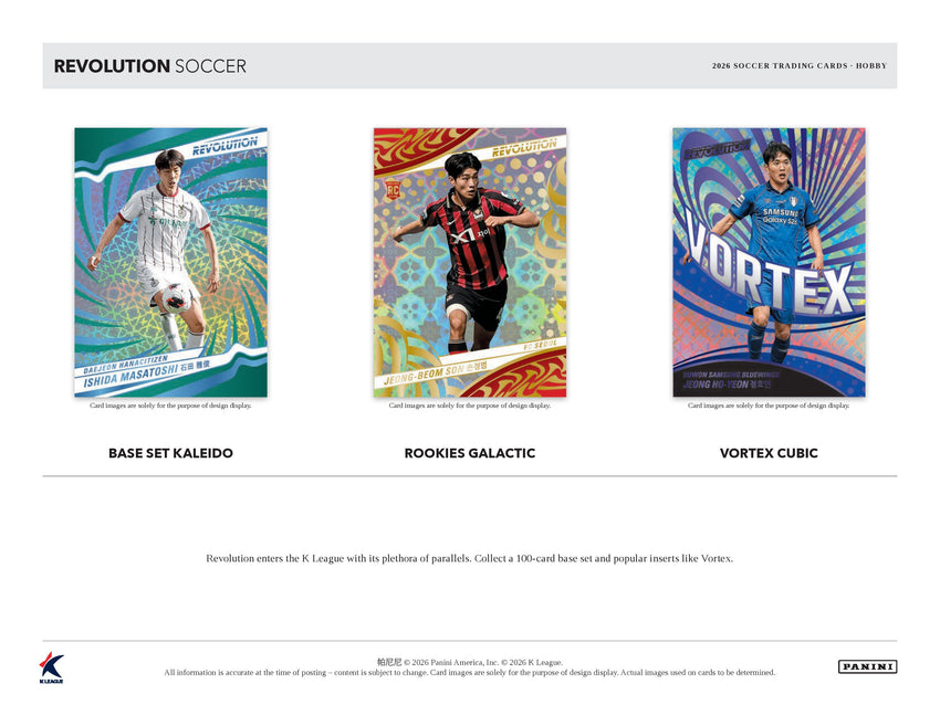 2026 Panini Revolution K League Soccer Hobby Box
