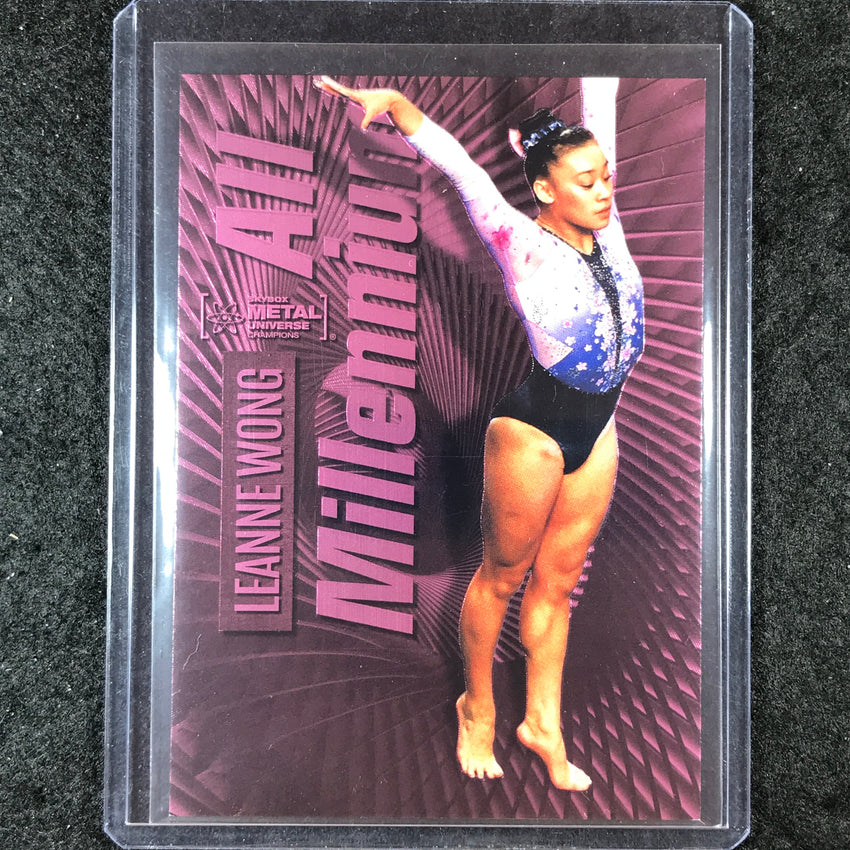 2023 Metal Universe Champions LEANNE WONG All-Millennium Pink FX 63/75