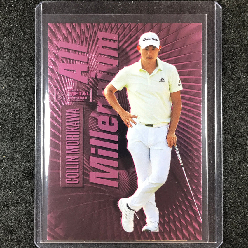 2023 Metal Universe Champions COLLIN MORIKAWA All-Millennium Pink FX 37/75