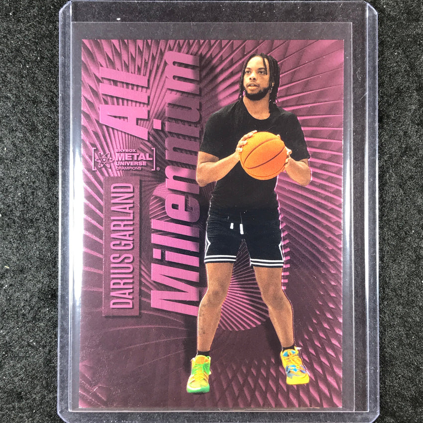 2023 Metal Universe Champions DARIUS GARLAND All-Millennium Pink FX 34/75