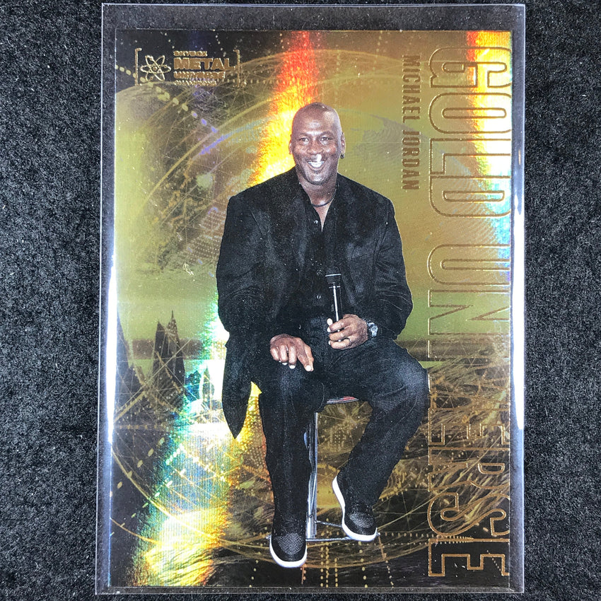 2023 Metal Universe Champions MICHAEL JORDAN Gold Universe #1