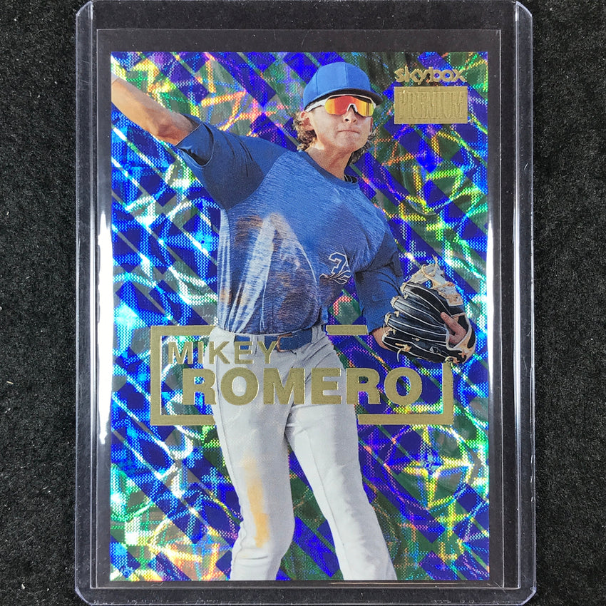2023 Metal Universe Champions MIKEY ROMERO Skybox Premium Sapphire 56/75