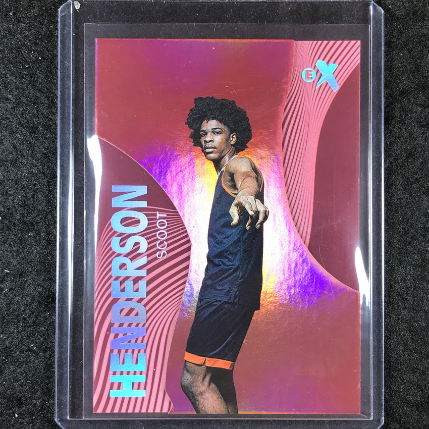 2023 Metal Universe Champions SCOOT HENDERSON E-X Essential Rookie 14/14