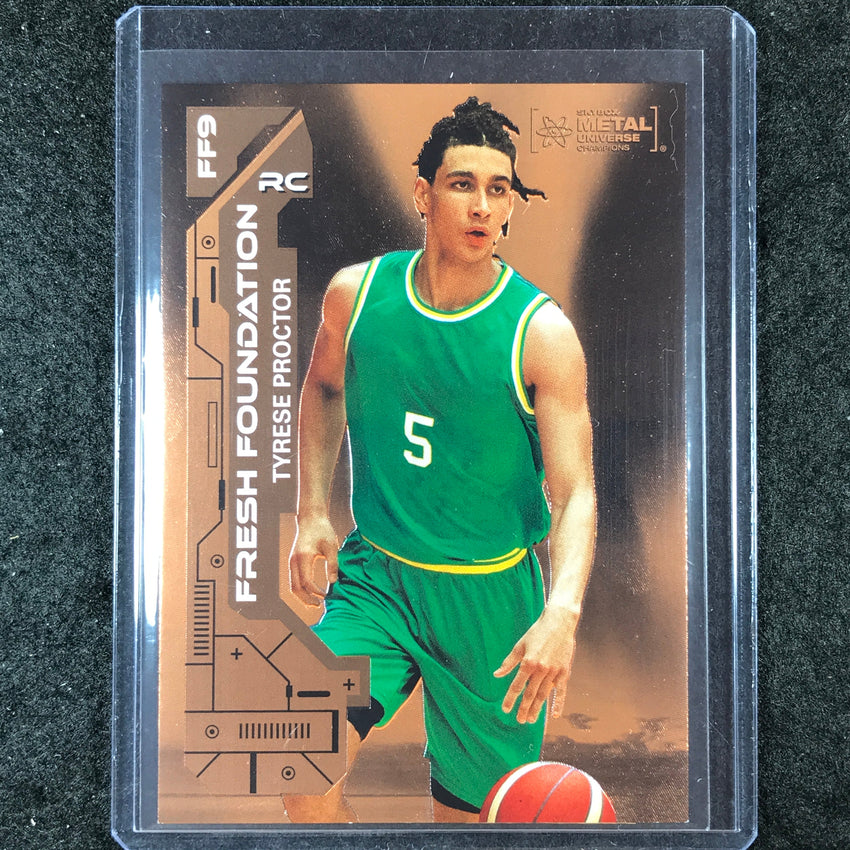 2023 Metal Universe Champions TYRESE PROCTOR Orange FX 15/25