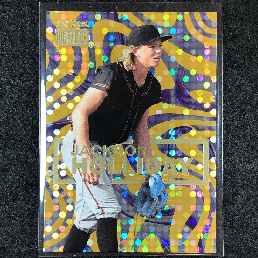 2023 Metal Universe Champions JACKSON HOLLIDAY Skybox Premium Topaz 23/150 #7
