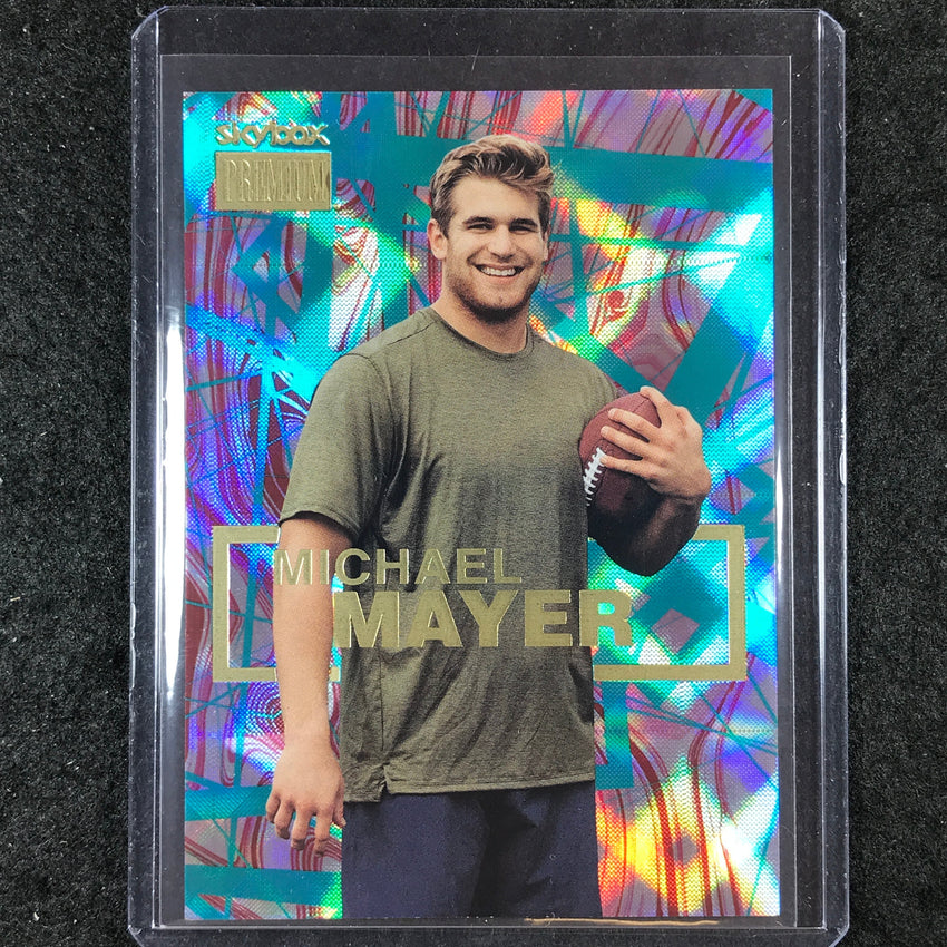 2023 Metal Universe Champions MICHAEL MAYER Skybox Premium Rookie Emerald 4/25
