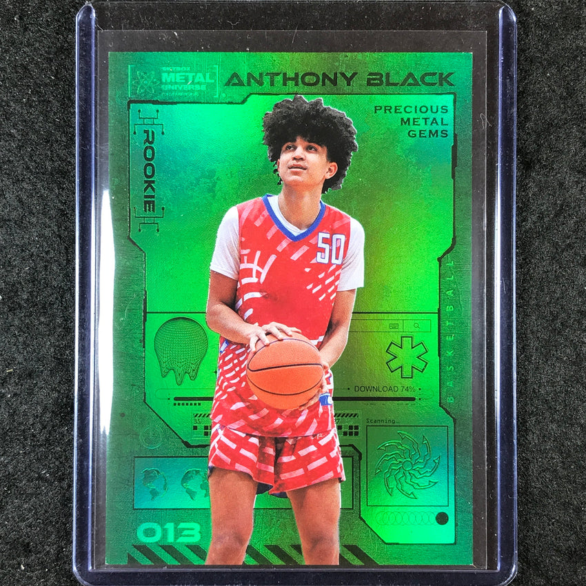 2023 Metal Universe Champions ANTHONY BLACK Rookie Green Precious Metal Gem 8/10