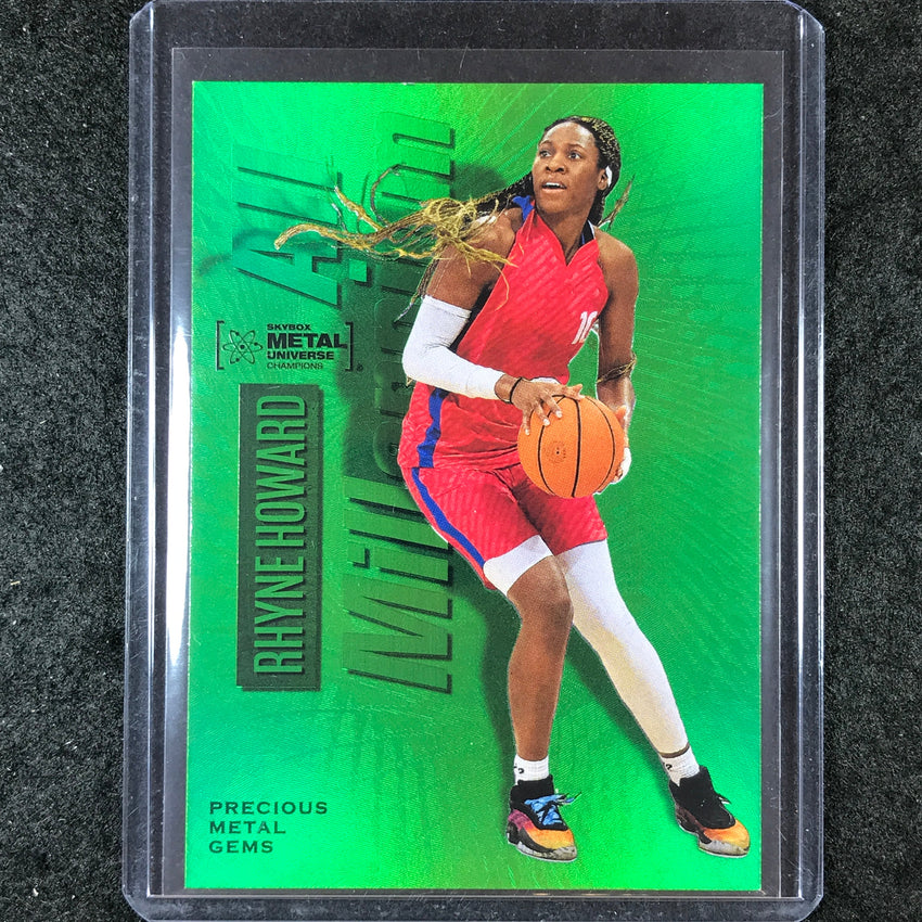 2023 Metal Universe Champions RHYNE HOWARD All-Millennium Rookie Green Gem 10/10