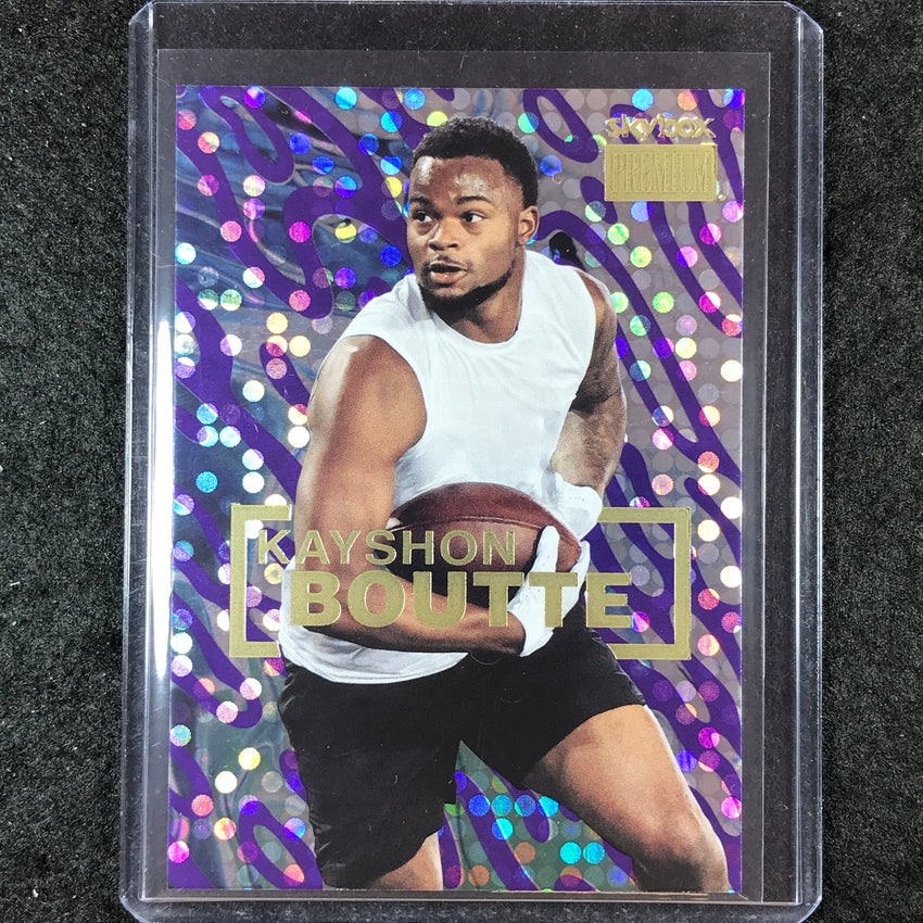 2023 Metal Universe Champions KAYSHON BOUTTE Skybox Premium Rookie Amethyst 2/10