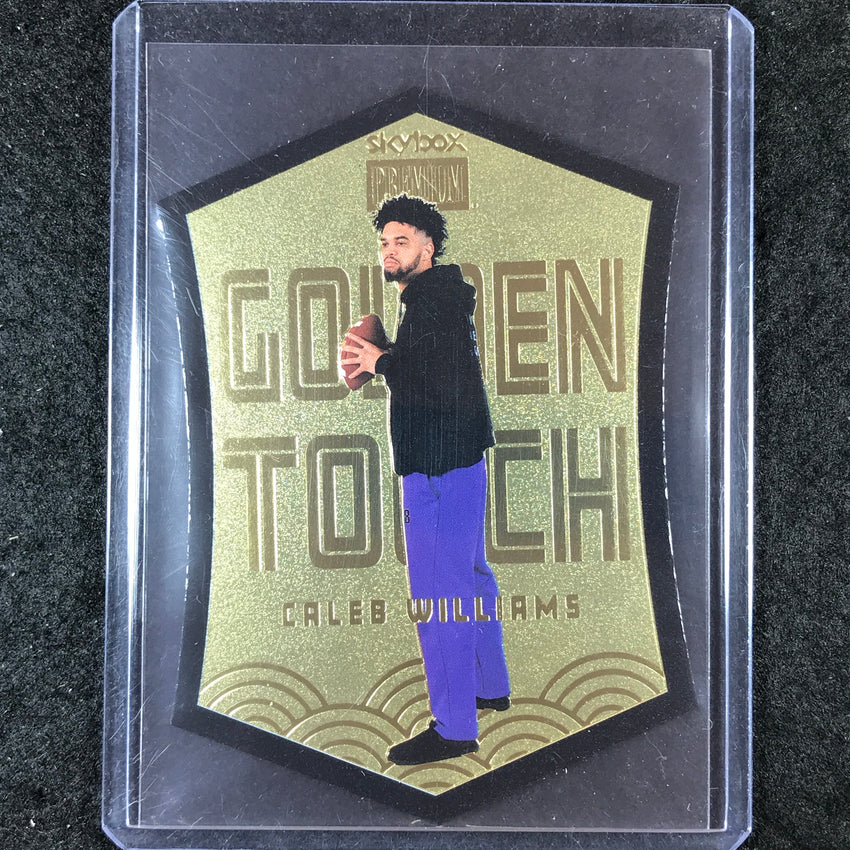 2023 Metal Universe Champions CALEB WILLIAMS Golden Touch Die-Cut SP #6