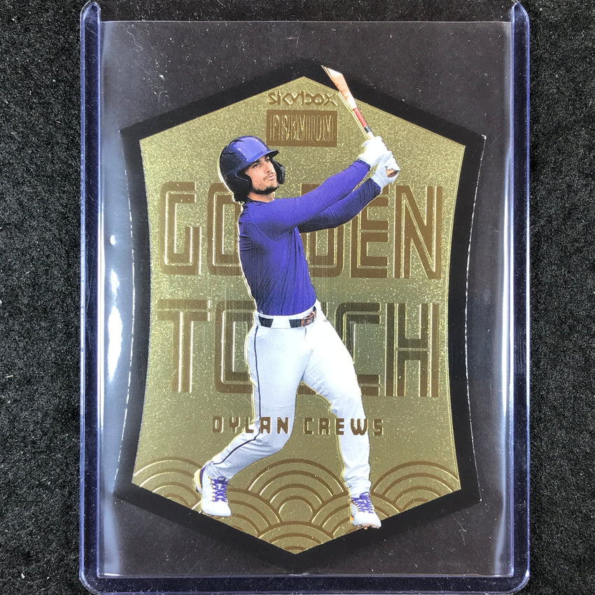2023 Metal Universe Champions DYLAN CREWS Golden Touch Die-Cut SP #9