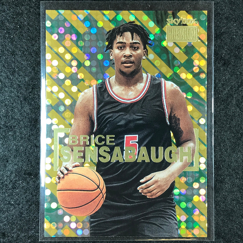 2023 Metal Universe Champions BRICE SENSABAUGH Premium Rookie Topaz 21/150 #28