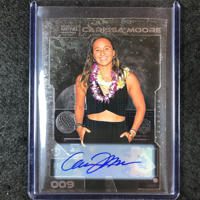 2023 Metal Universe Champions CARISSA MOORE Base Auto Silver #9