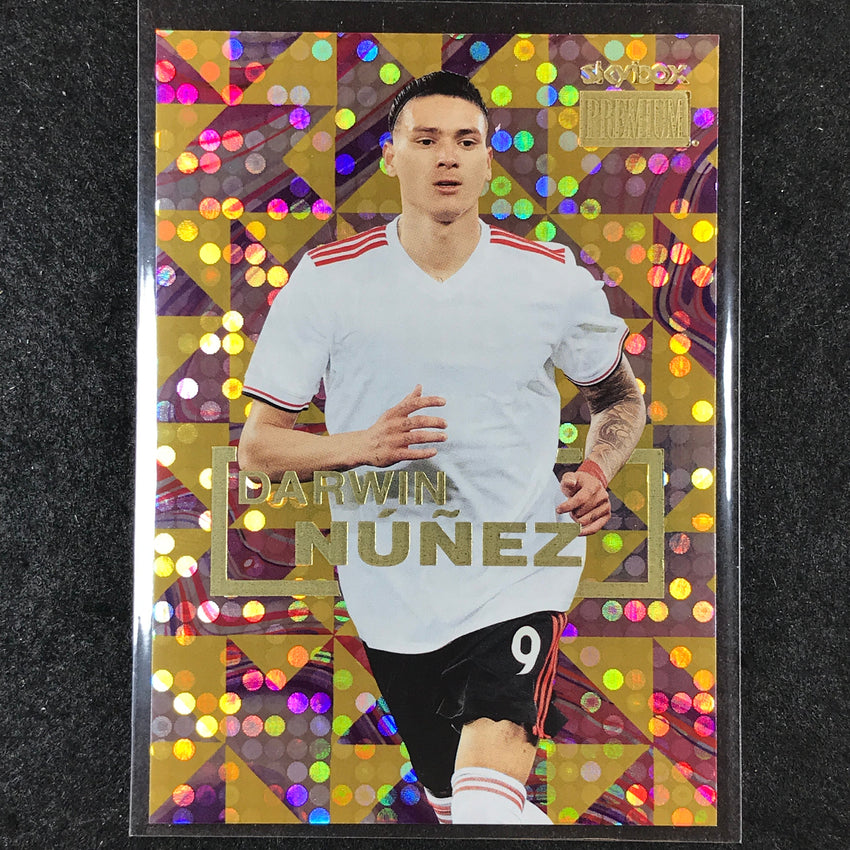 2023 Metal Universe Champions DARWIN NUNEZ Skybox Premium Rookie Topaz 5/150 #35