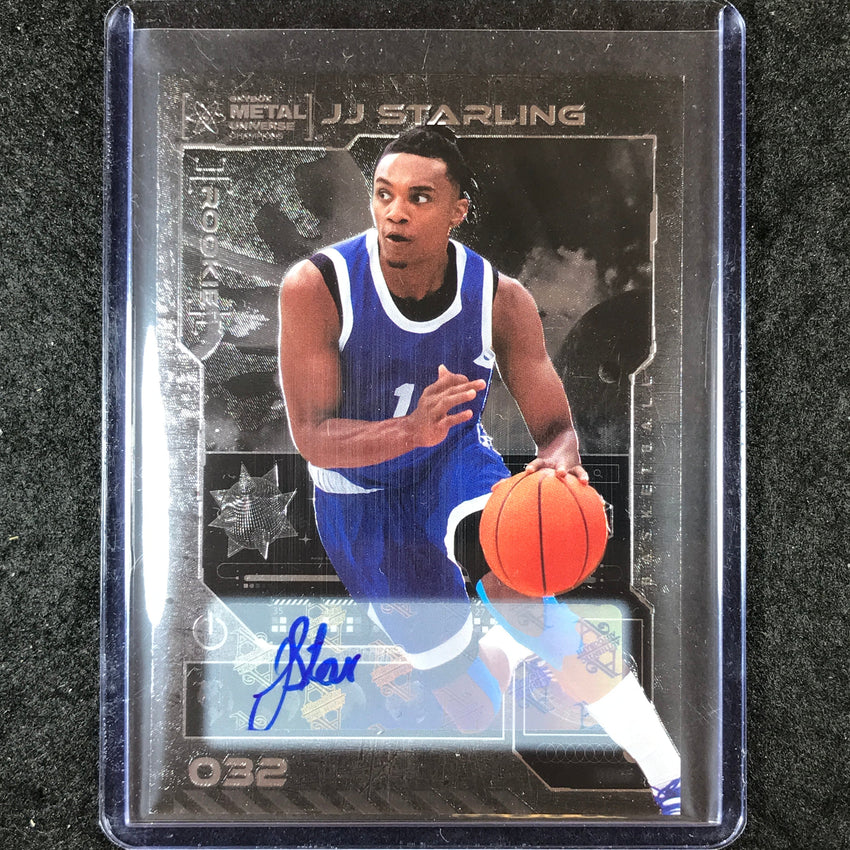2023 Metal Universe Champions JJ STARLING Base Auto Silver #32