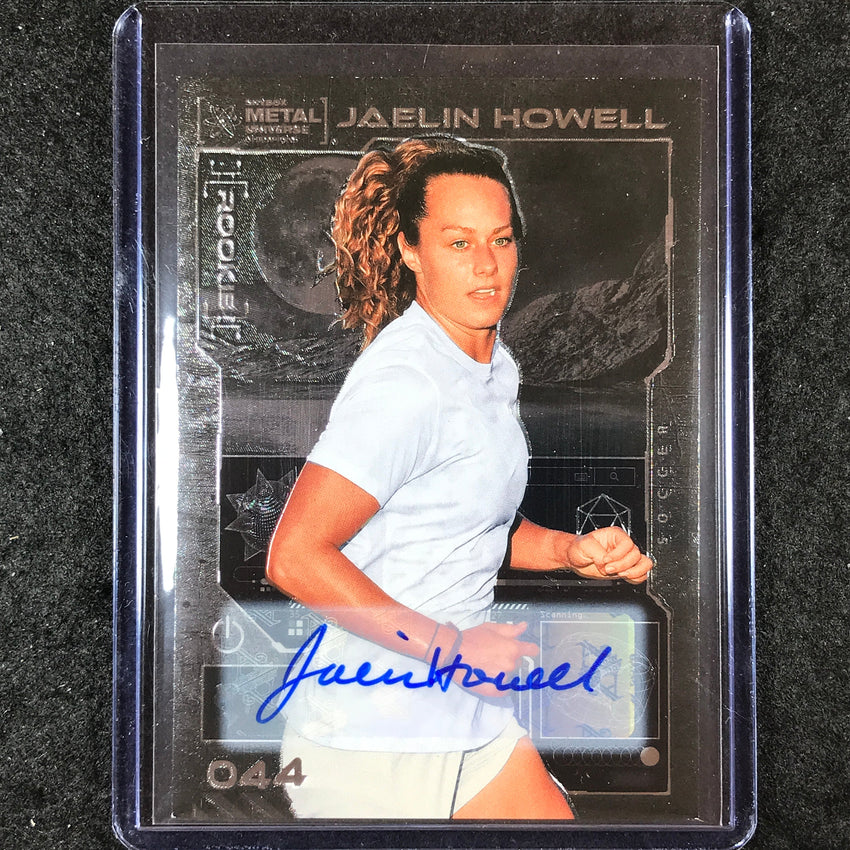 2023 Metal Universe Champions JAELIN HOWELL Base Rookie Auto Silver #44