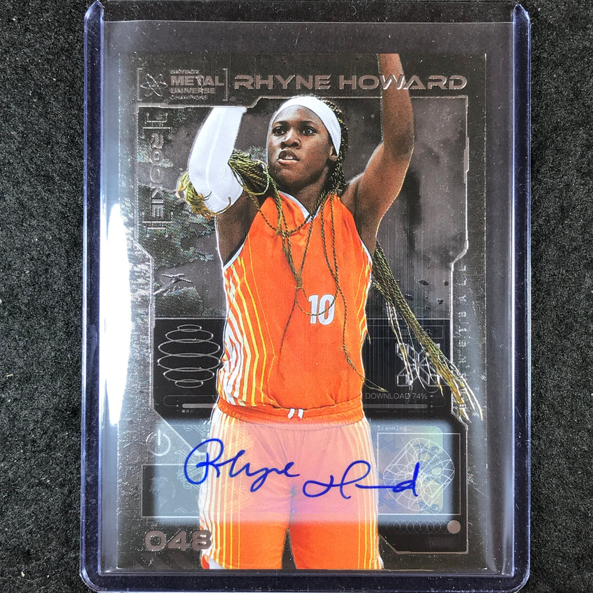 2023 Metal Universe Champions RHYNE HOWARD Base Rookie Auto Silver #48