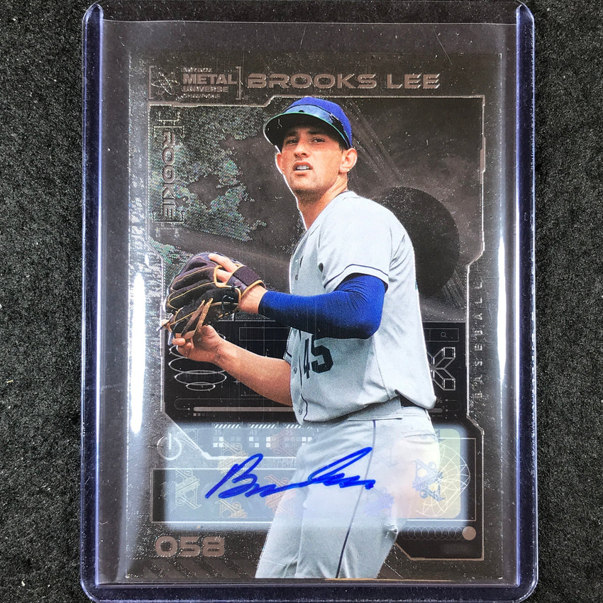 2023 Metal Universe Champions BROOKS LEE Base Auto Silver #58