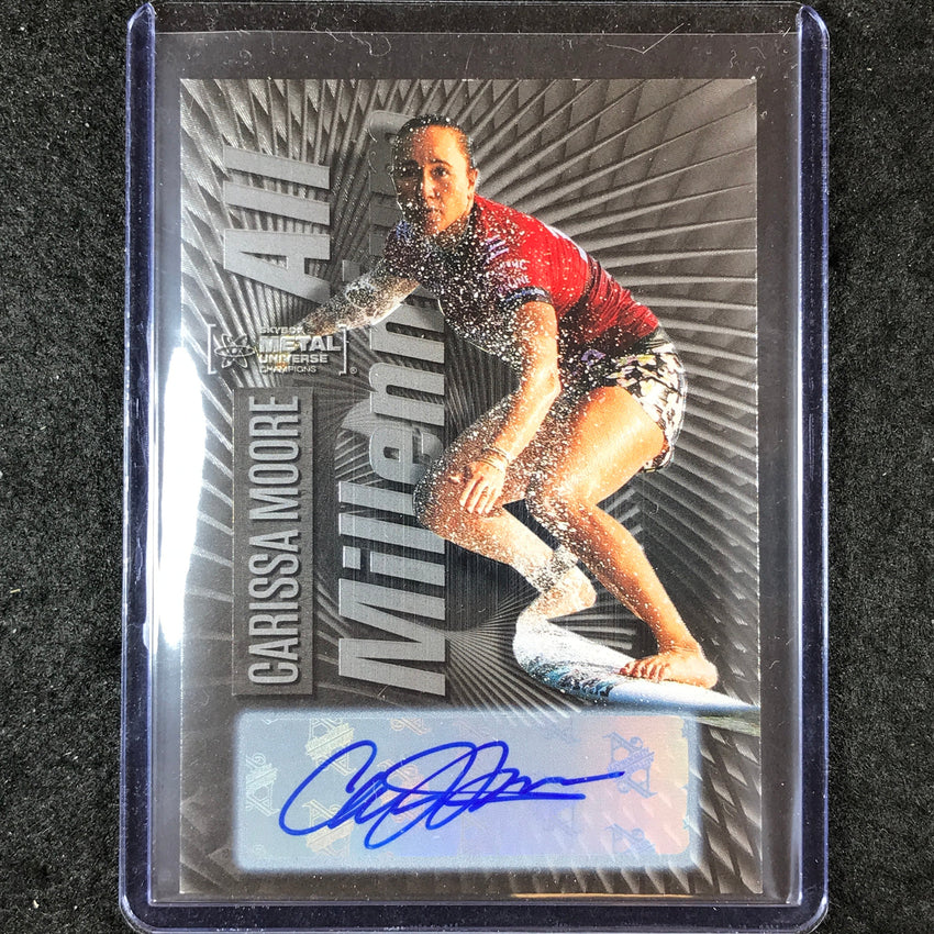 2023 Metal Universe Champions CARISSA MOORE All-Millennium Auto Silver #110