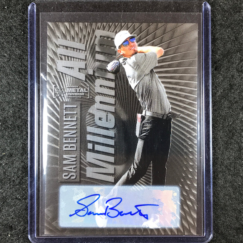 2023 Metal Universe Champions SAM BENNETT All-Millennium Auto Silver #127