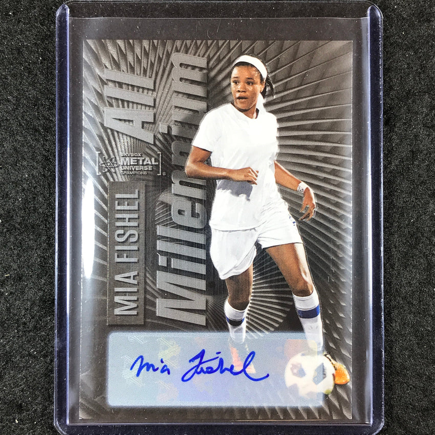 2023 Metal Universe Champions MIA FISHEL All-Millennium Rookie Auto Silver #145