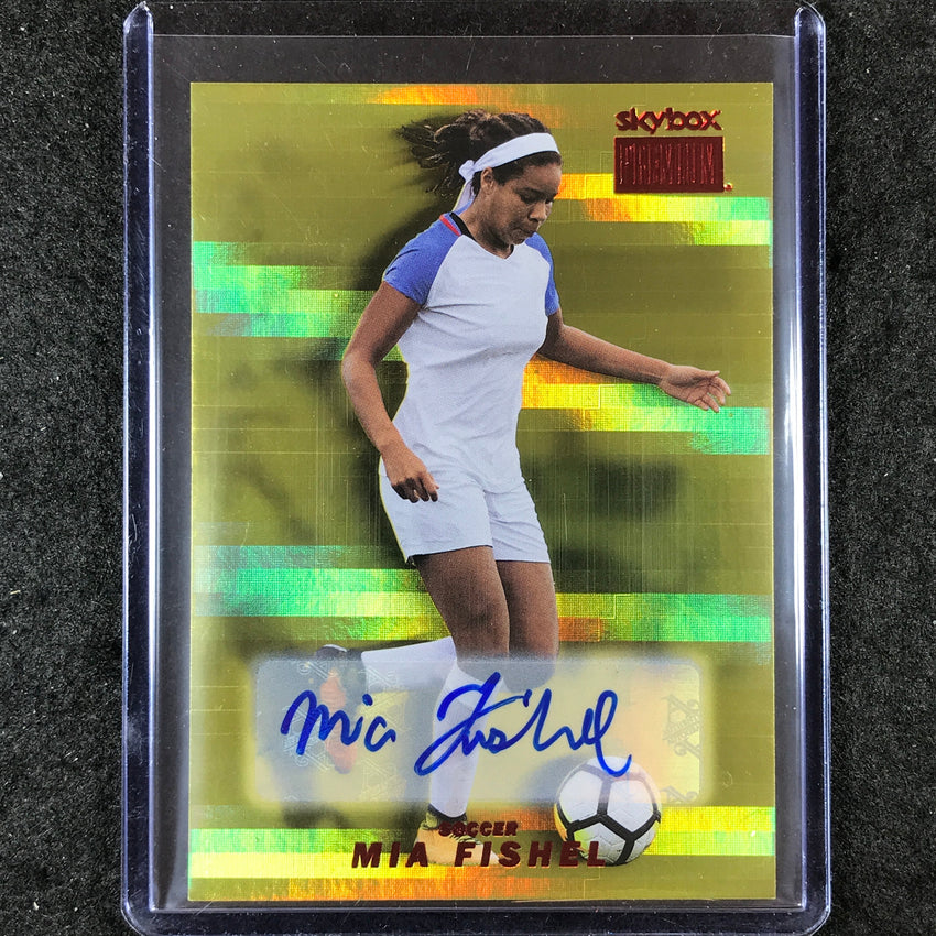 2023 Metal Universe Champions MIA FISHEL Premium 1998-99 Retro Rookie Auto #48