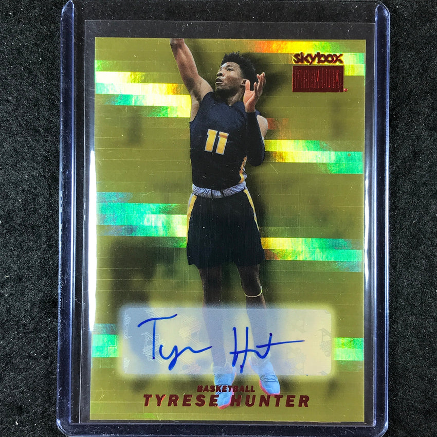 2023 Metal Universe Champions TYRESE HUNTER Premium 98-99 Retro Rubies Auto #49